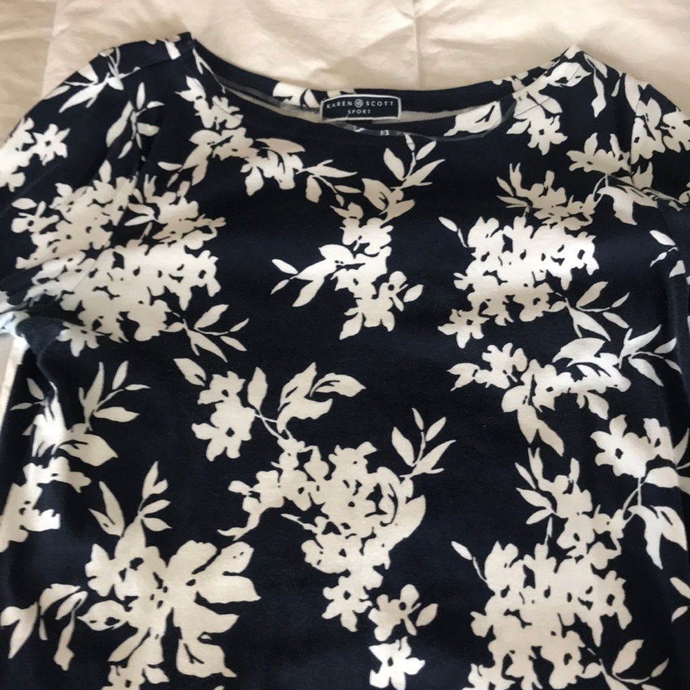 Short sleeve cotton dress